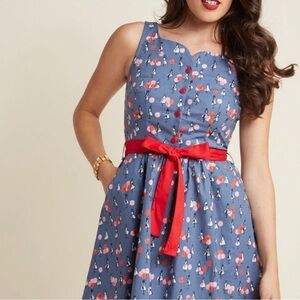 Retrolicious little girl balloons dress